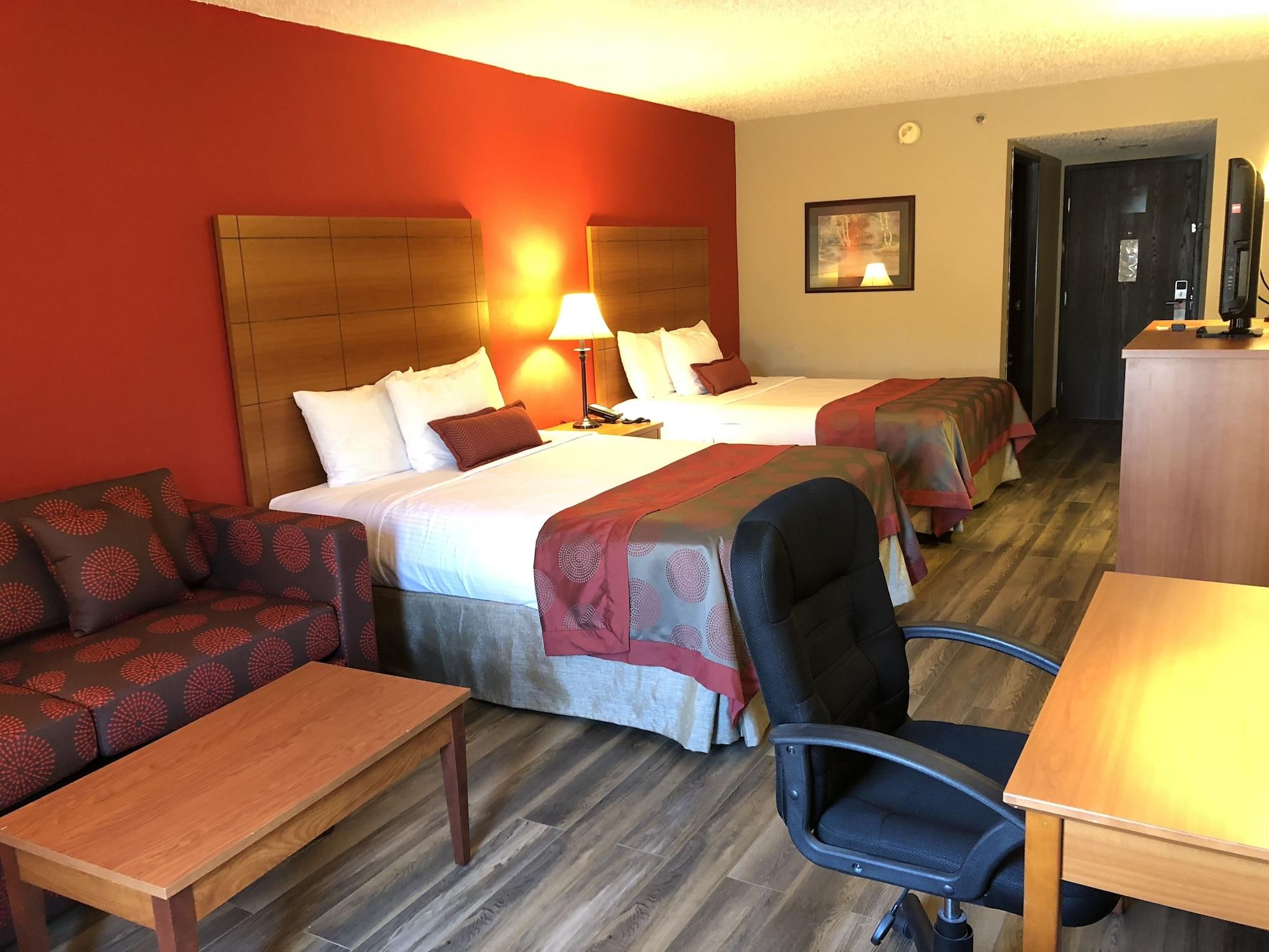 Hotel Ramada By Wyndham Pearl/Jackson Airport Exterior foto